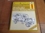 Haynes manual Land Rover Diesel Series 2A, Series 3 1958-85, Ophalen of Verzenden