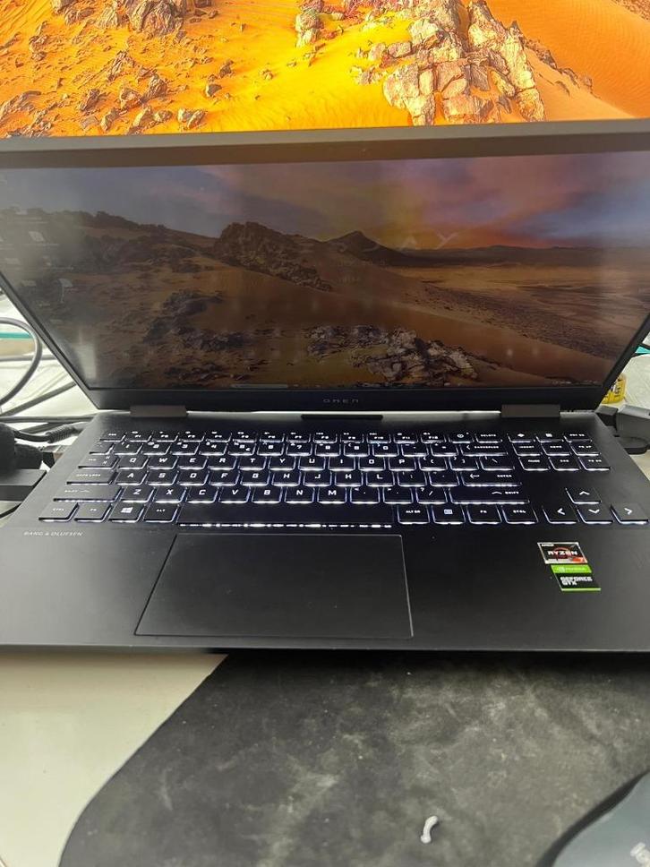 HP Omen 15‑en0000 | Ryzen 7 4800H • 16GB RAM • 512GB SSD • F, Computers en Software, Windows Laptops, Zo goed als nieuw, 15 inch