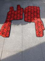 Scania bekleding...bruin leder en pluche rood...alles LABRO, Ophalen, Scania