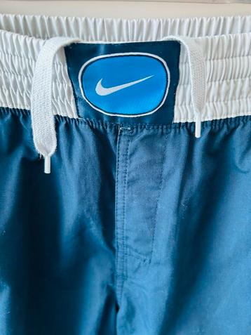 NIKE Sport Broek Maat 128-140 Als nieuw Blauw beschikbaar voor biedingen