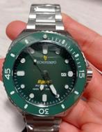 Tecnotempo apnea automaat als nieuw Compleet, Sieraden, Tassen en Uiterlijk, Horloges | Heren, Overige merken, Staal, Staal, Ophalen of Verzenden