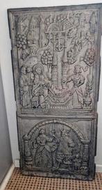 oude haardplaat afmeting 41x82 cm., Antiek en Kunst, Ophalen