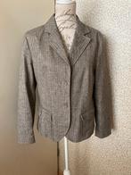 Bruin tweed licht getailleerd colbert jas mt 42 s. Oliver, Kleding | Dames, Bruin, Maat 42/44 (L), S. Oliver, Ophalen of Verzenden