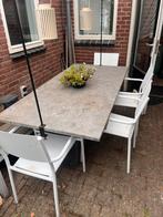 Tuintafel composiet (excl stoelen), Ophalen, Overige materialen, Gebruikt, Eettafel