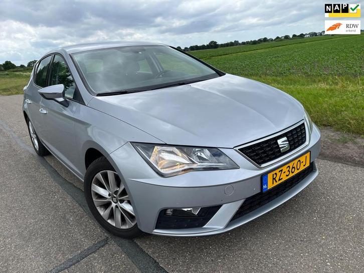 Seat Leon 1.4 TGI Style / 2018, Auto's, Seat, Bedrijf, Te koop, Leon, ABS, Airbags, Airconditioning, Boordcomputer, Centrale vergrendeling