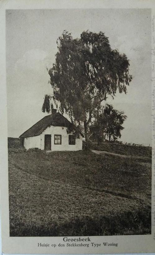 Gelopen briefkaart: Huisje op den Stekkenberg in Groesbeek., Verzamelen, Ansichtkaarten | Nederland, Gelopen, Gelderland, 1920 tot 1940