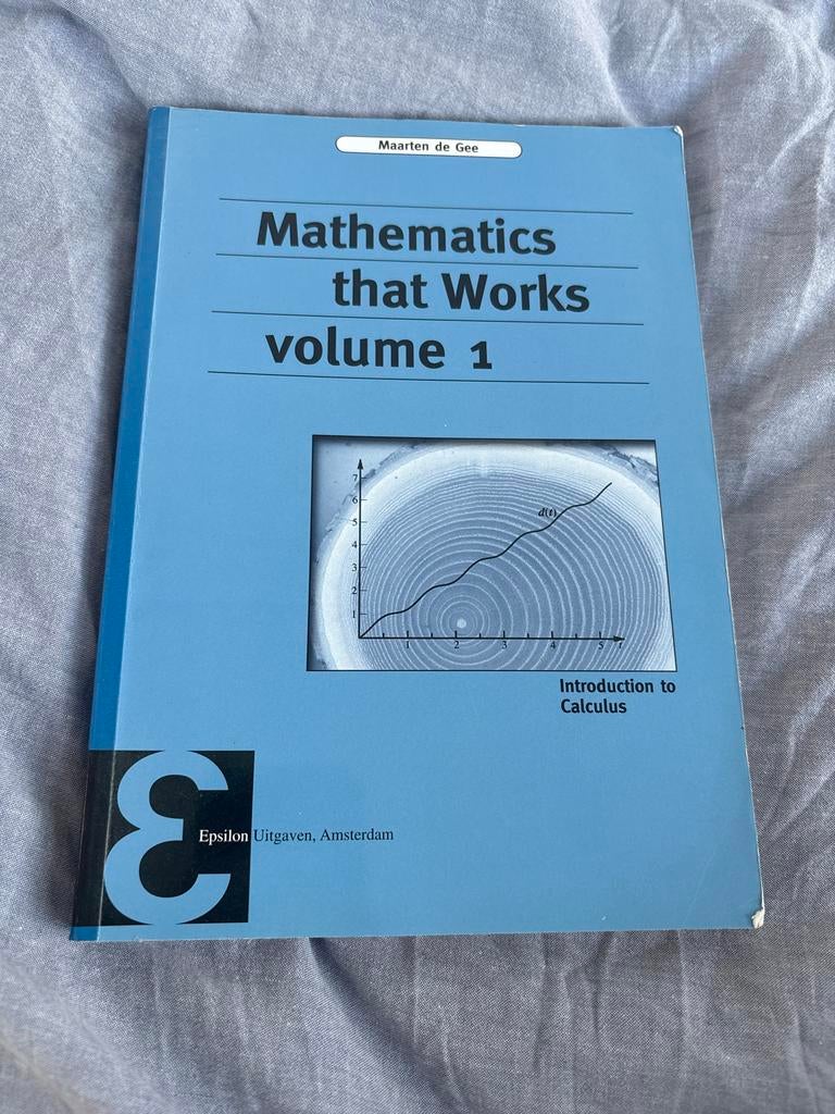 Mathematics that Works, Vol. 1, Ophalen of Verzenden, Gelezen, Overige onderwerpen