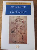 Astrologie, zin of onzin? - Ronny Martens & Tim Trachet, Ophalen of Verzenden, Gelezen, Astrologie, Achtergrond en Informatie