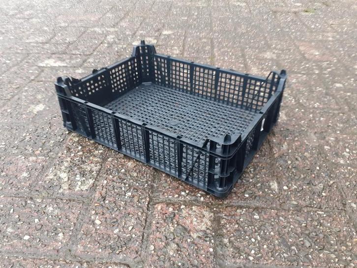 Plastic kunststof krat kratten bak stapelbaar stapelbak, Huis en Inrichting, Woonaccessoires | Kisten, Gebruikt, Kunststof, Ophalen of Verzenden