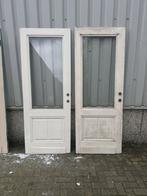 3 antieke paneeldeuren met geetst en helder glas, Doe-het-zelf en Verbouw, Deuren en Horren, La belle porte, Jurgen.hoogenboezem@gmail.com