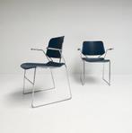 Matrix Krueger stoel met armleuning van Thomas Tolleson, Gebruikt, Blauw, Design, Ophalen of Verzenden