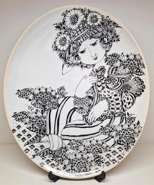 Rosenthal Studio-Linie Bjorn Wiinblad La Paloma sierschaal, Antiek en Kunst, Antiek | Wandborden en Tegels, Ophalen of Verzenden