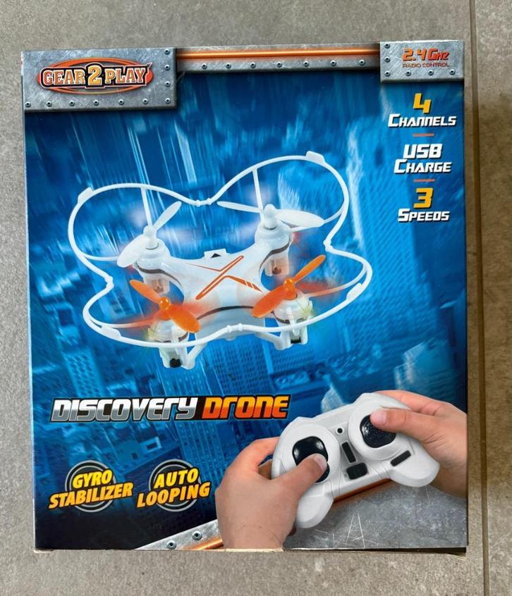 Gear2Play Discovery Drone, Kinderen en Baby's, Speelgoed | Buiten | Actiespeelgoed, Nieuw, Ophalen of Verzenden