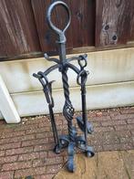 Zwaar gietijzeren haardstel, Huis en Inrichting, Kachels, Ophalen of Verzenden, Gebruikt, Hout, Houtkachel