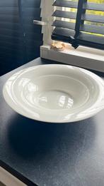 Witte grote ronde schaal Yong, Ophalen of Verzenden, Rond