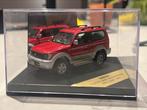 Toyota Land Cruiser Prado Red Vitesse 082H 1:43 modelauto, Hobby en Vrije tijd, Modelauto's | 1:43, Ophalen of Verzenden, Zo goed als nieuw