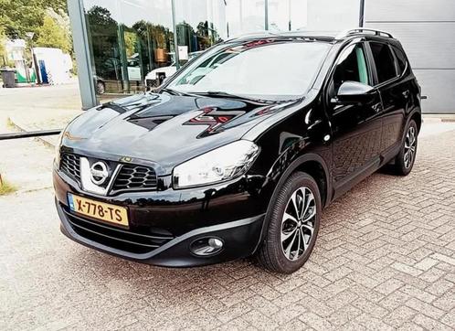 Nissan Qashqai+2 2.0 2WD  2012 2014 Zwart dealer onderhouden, Auto's, Nissan, Particulier, Qashqai+2, 360° camera, ABS, Achteruitrijcamera