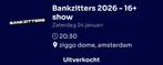 Bankzitters 2026 16+ / 5 stuks (naast elkaar), Twee personen, Januari