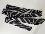NIEUW GEISHA bind ceintuur of haarband strik met zebra print, Verzenden, Zwart, Nieuw, Tailleriem