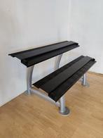 Rek voor dumbbells 140cm breed, Ophalen, Gebruikt, Benen, Dumbbell