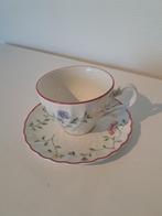 Kop en schotel uit de serie Summer Chintz, Huis en Inrichting, Keuken | Servies, Ophalen of Verzenden, Zo goed als nieuw, Overige stijlen
