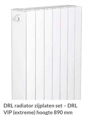 2x nieuwe DRL radiator zijplaten set - VIP DE LUXE 800 beschikbaar voor biedingen