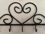 Comptoir de Famille wandrekje met 5 haken, hartvormig, Ophalen of Verzenden, Gebruikt