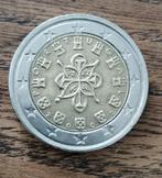 2 euro Portugal 2002 kleine misslag munt, Postzegels en Munten, Ophalen, Portugal, 2 euro, Losse munt