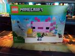 Lego Minecraft 21247 Axolotl Huis - Ruilen/Bieden, Ophalen of Verzenden, Gebruikt, Complete set, Lego