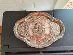 Verzilverd dienblad 29x21cm, Huis en Inrichting, Woonaccessoires | Dienbladen, Ophalen of Verzenden, Zo goed als nieuw, Ovaal