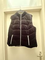 Fluweelachtige Bodywarmer met Zilveren Details, Zwart, Maat 46/48 (XL) of groter, Ophalen of Verzenden, Onbekend