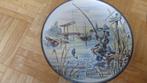 wandbord met visser, Antiek en Kunst, Ophalen of Verzenden