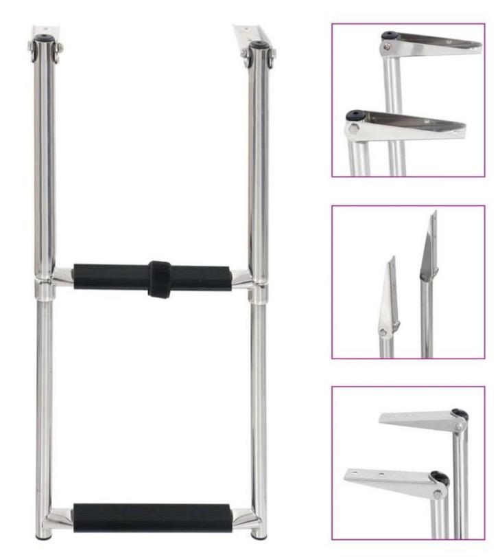 Boordladder zwembadtrap boottrap zwemladder GRATIS BEZORGD!, Tuin en Terras, Zwembad-toebehoren, Nieuw, Ladder, Verzenden