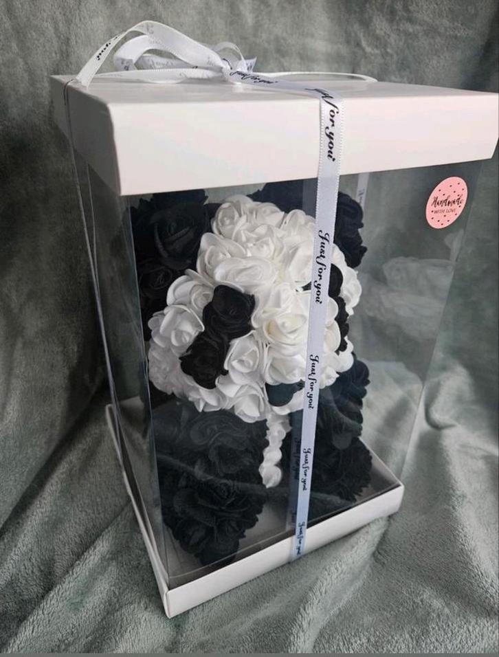 Verschillende kleuren rozenberen 24 cm Nieuw, Verzamelen, Beren en Cherished Teddies, Nieuw, Stoffen beer, Overige merken, Ophalen of Verzenden