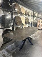 Deens ovale eettafel MOET WEG - 220x100cm, 200 cm of meer, Zo goed als nieuw, Vijf personen of meer, 50 tot 100 cm
