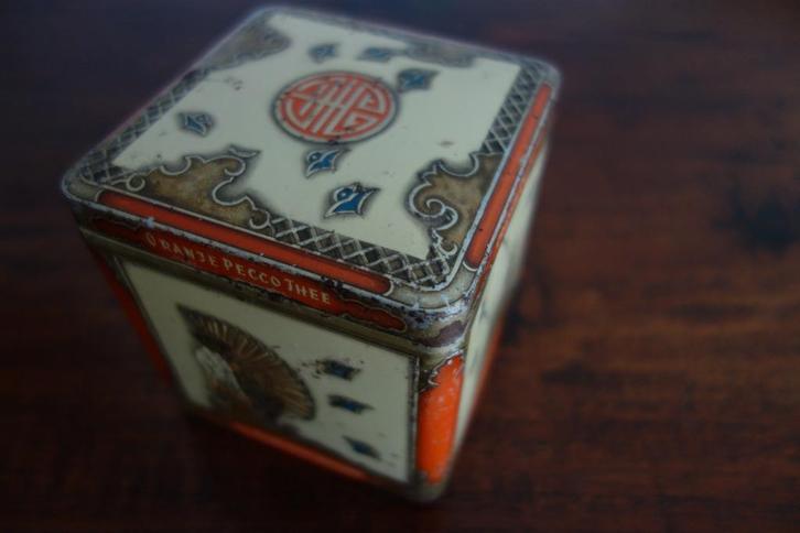 Blik Niemeijer’s koffie en thee, Verzamelen, Blikken, Gebruikt, Koffie, Ophalen of Verzenden