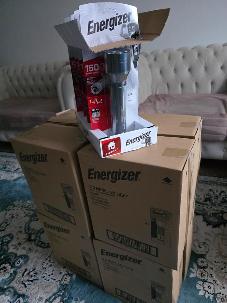 Energizer LED Zaklamp - Nieuw in doos! 31 stukje, Huis en Inrichting, Slaapkamer | Nachtkastjes, Nieuw, Minder dan 55 cm, Minder dan 45 cm