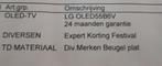 lg, Ophalen, Gebruikt, OLED, 100 cm of meer