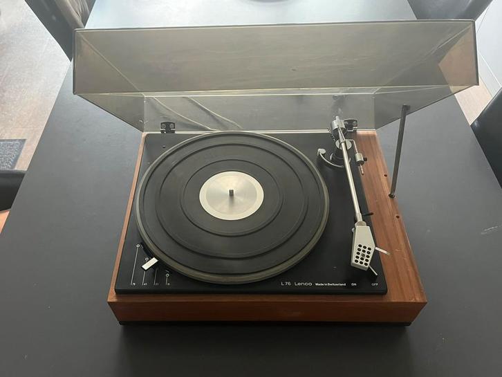 Gereviseerde Lenco L75 platenspeler met garantie, Audio, Tv en Foto, Platenspelers, Zo goed als nieuw, Overige merken, Ophalen of Verzenden