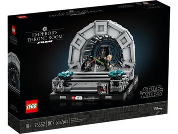 Lego Troonzaal van de keizer diorama (75352) Nieuw beschikbaar voor biedingen