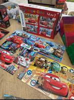 Cars Puzzels 4-in-1 (2 incompleet, 2 compleet), Ophalen of Verzenden, Meer dan 50 stukjes, Gebruikt, 4 tot 6 jaar