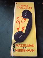 Max tailleur Mazzelman en Nebbishman, Boeken, Ophalen of Verzenden, Gelezen, Moppen