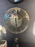 70 cm tandwiel klok woonaccessoirs klokken nieuw, Huis en Inrichting, Woonaccessoires | Klokken, Ophalen of Verzenden, Nieuw, Wandklok