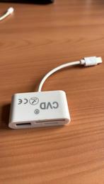 USB C verloop usb / sdkaart, Ophalen of Verzenden, Zo goed als nieuw