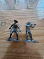 Lone star Metalen Cowboy & Indiaan., Verzamelen, Poppetjes en Figuurtjes, Ophalen of Verzenden, Gebruikt