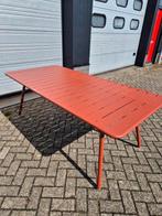 demo fermob Luxembourg tafel 207x100 ocre rouge, Ophalen, Zo goed als nieuw, Rechthoekig, Hout