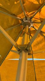 parasol 3,5 x 3,5 Horeca kwaliteit, Ophalen, Gebruikt, 3 tot 4 meter, Stokparasol