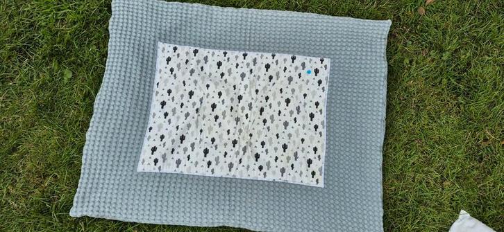 Boxkleed Cactus Print, Kinderen en Baby's, Boxen, Gebruikt, Boxkleed, Ophalen of Verzenden