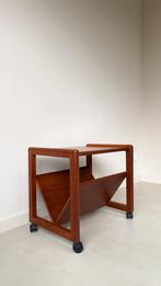 Vintage Dansk Møbelhus teak houten bijzettafel, Dansk Møbelhus, Vintage, 55 tot 75 cm, Zo goed als nieuw