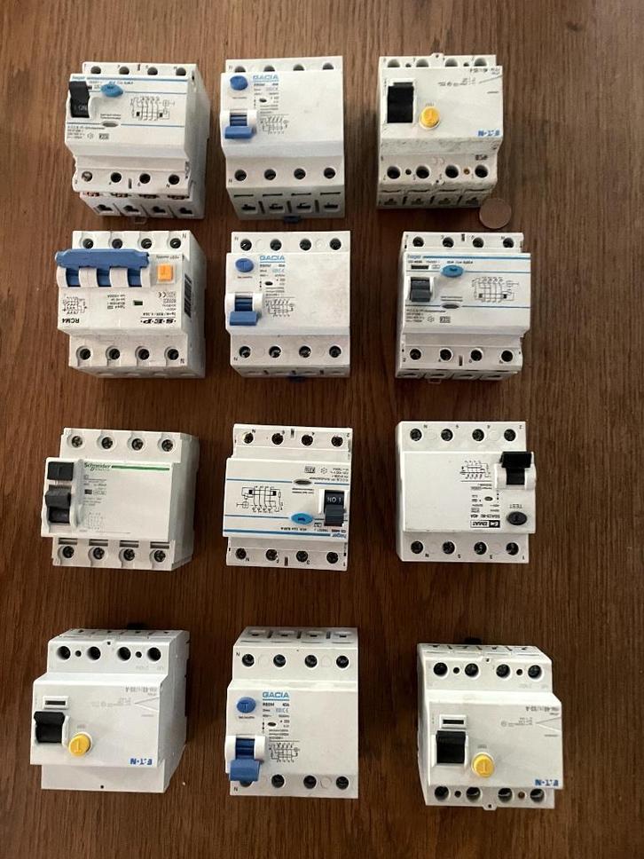 aardlekautomaten diverse modellen en diverse, Doe-het-zelf en Verbouw, Elektra en Kabels, Nieuw, Schakelaar, Ophalen of Verzenden